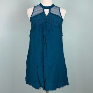 Delicate Deep Sea Blue Dress